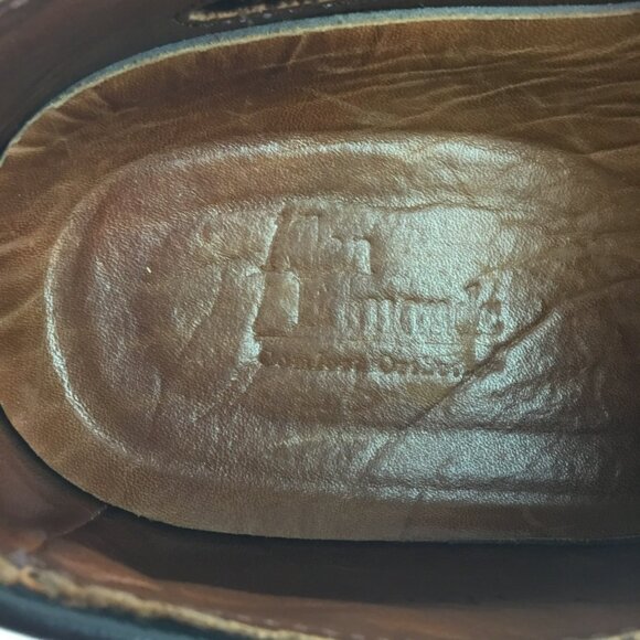 Allen Edmonds Classic Ashton Split Toe Mens 10 Leather Oxford Dress Shoes Black - Picture 12 of 12